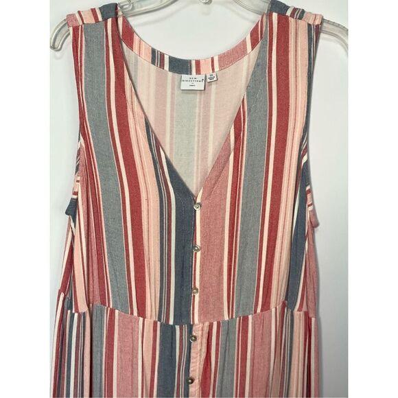 New directions, curvy tank top, midi dress size one 1X - Picture 2 of 7